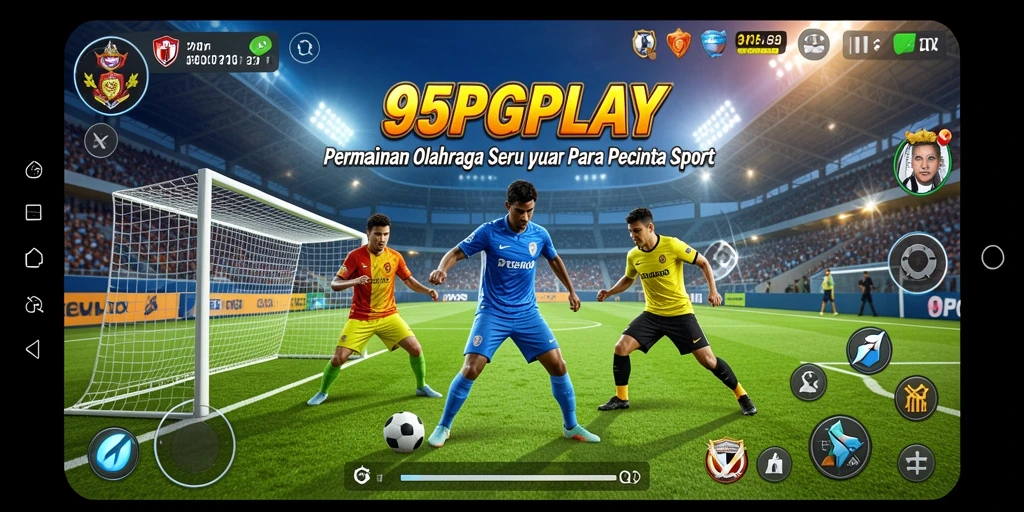Tampilan utama gameplay 95PGPLAY yang mendebarkan dan penuh aksi.