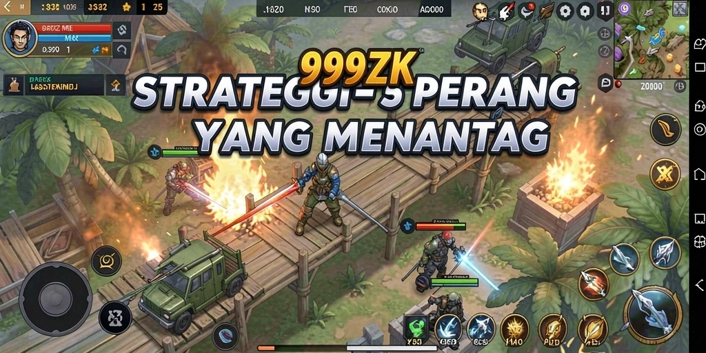 Gameplay seru dan menantang di 999ZK dengan strategi yang cerdas.