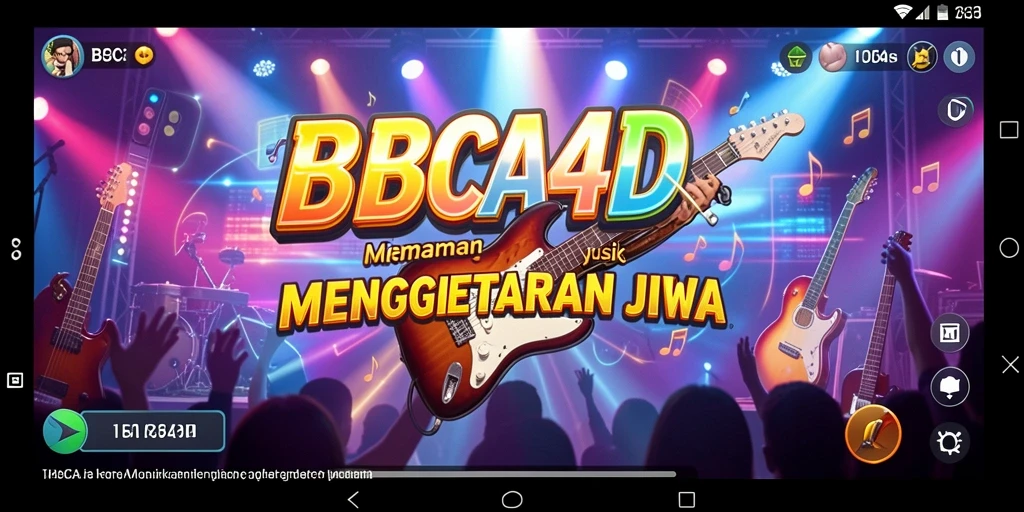 Tampilan permainan BBCA4D yang penuh warna dan dinamis.