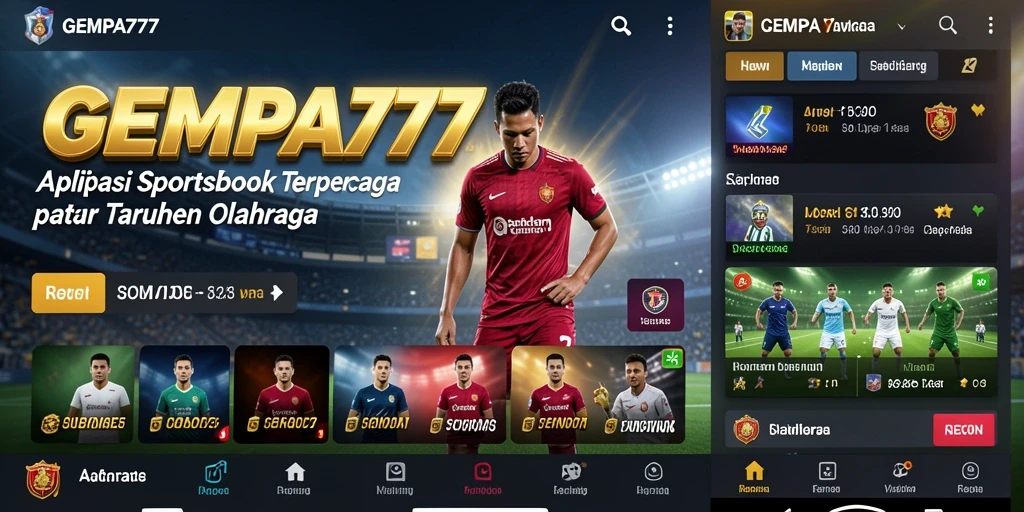 Tampilan gameplay GEMPA777 yang menarik dalam taruhan olahraga.