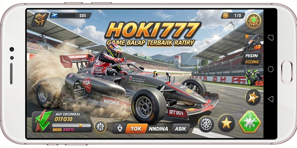 Gameplay seru di HOKI777 dengan balap mobil yang mendebarkan.