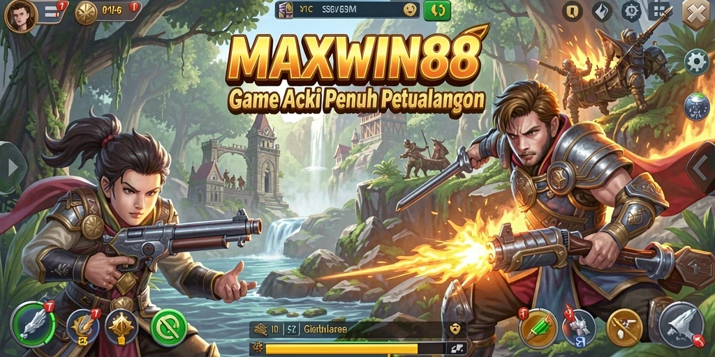 Tampilan gameplay seru dari MAXWIN88 yang penuh aksi.