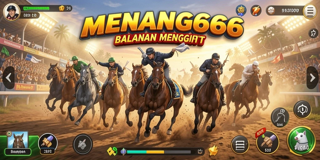 Screenshot MENANG666 menunjukkan aksi balapan yang mendebarkan dan grafis tinggi.
