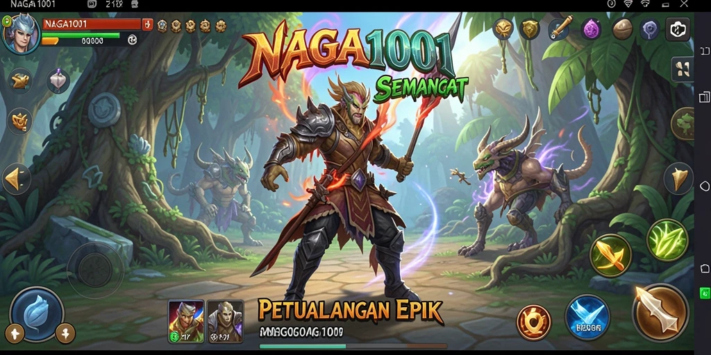 Gameplay NAGA1001 menampilkan aksi seru dalam dunia petualangan.