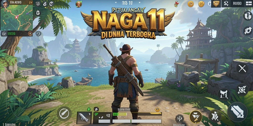 Gameplay Open World yang menarik di NAGA11.