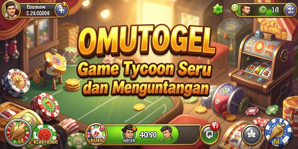 Tampilan menarik dan gameplay interaktif dalam OMUTOGEL.