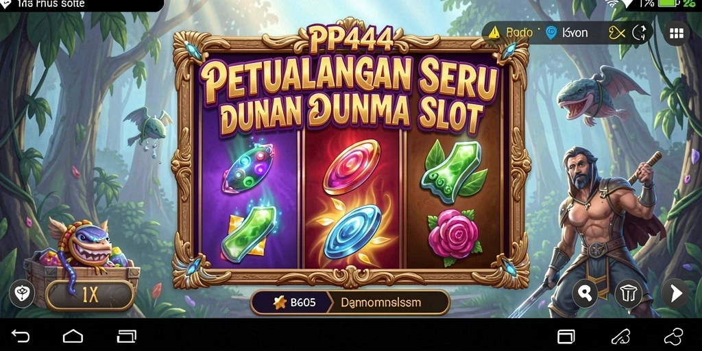 Tampilan menarik dari gameplay PP444 yang seru.