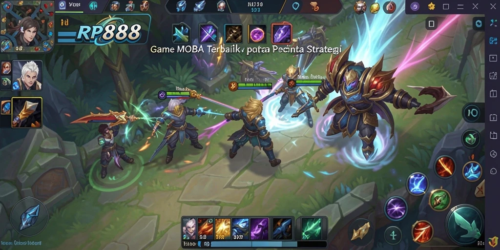 Gameplay seru dan strategis di RP888.