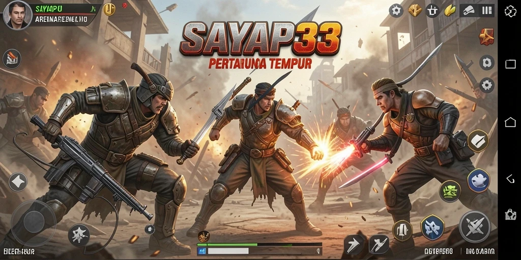 Tampilan menarik dari gameplay Fighting di SAYAP33.