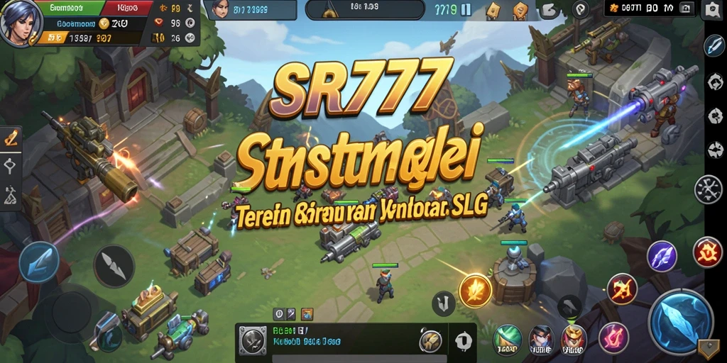 Tampilan gameplay SR777 yang menarik dan strategis.