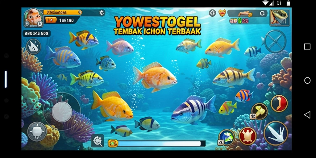 Tampilan menarik dari gameplay YOWESTOGEL yang penuh warna.