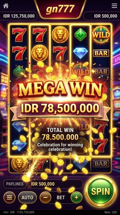 Screenshot aplikasi gn777 menampilkan berbagai kategori aplikasi.